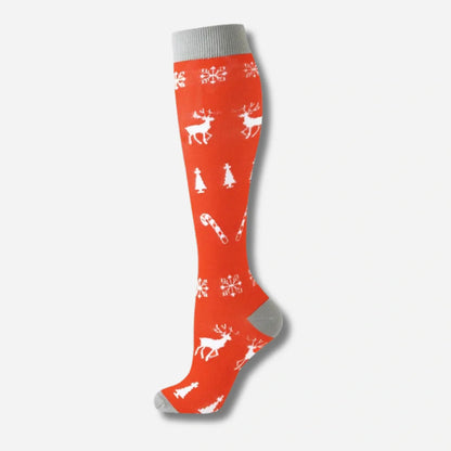 ErgiloSeason - Säsongsmönstrade stödstrumpor