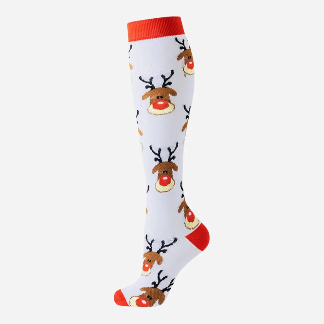 ErgiloSeason - Säsongsmönstrade stödstrumpor