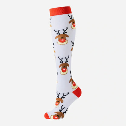 ErgiloSeason - Säsongsmönstrade stödstrumpor