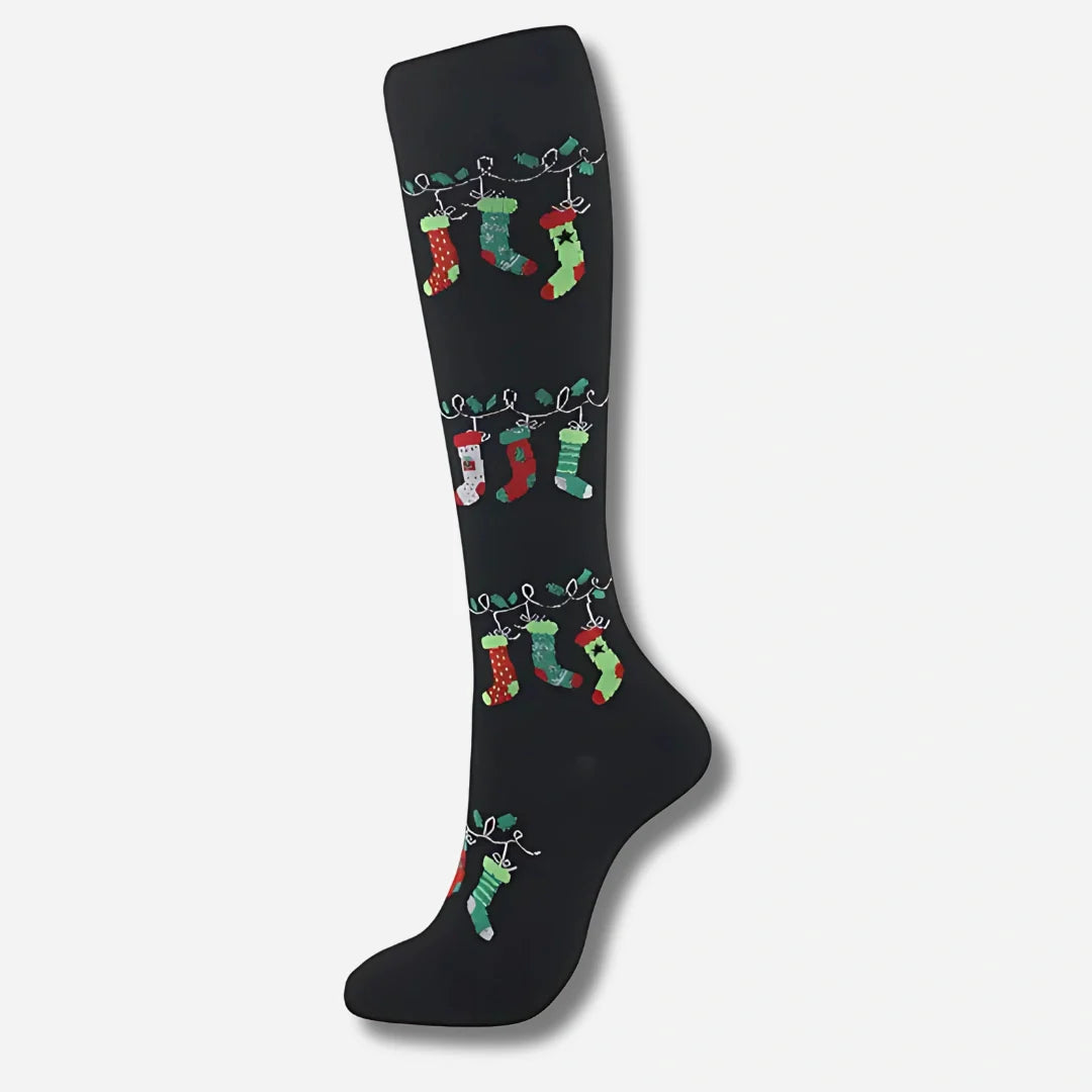 ErgiloJoyful – Julens gladaste stödstrumpor