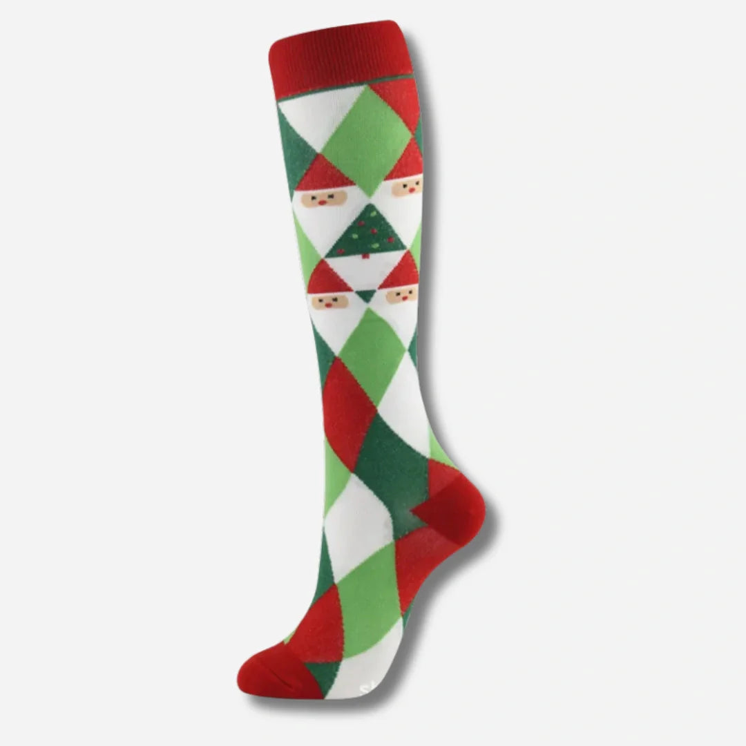 ErgiloJoyful – Julens gladaste stödstrumpor