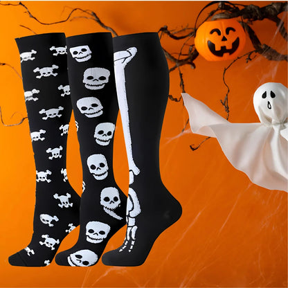 ErgiloSeason 3-pack - Säsongsmönstrade stödstrumpor