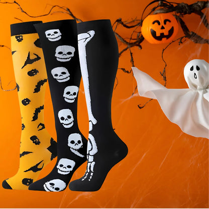 ErgiloSeason 3-pack - Säsongsmönstrade stödstrumpor