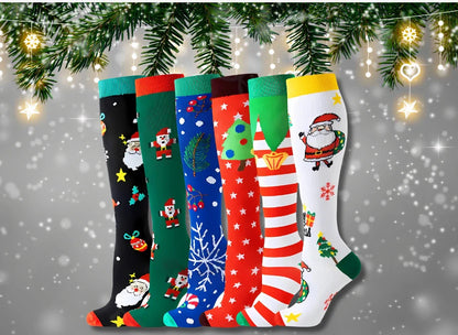 ErgiloSeason - Säsongsmönstrade stödstrumpor