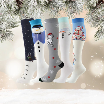 ErgiloJoyful – Julens gladaste stödstrumpor