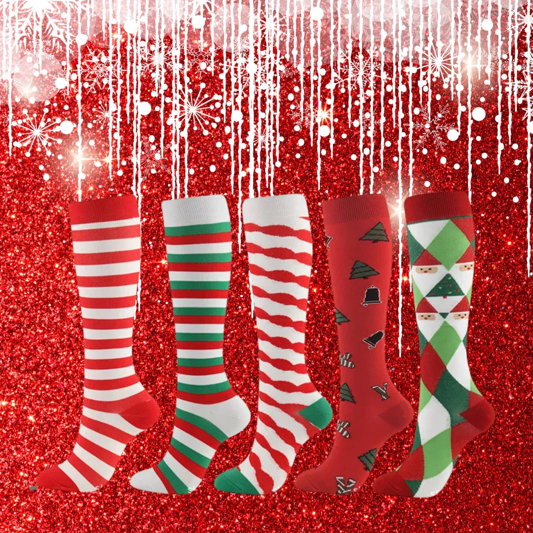 ErgiloJoyful – Julens gladaste stödstrumpor