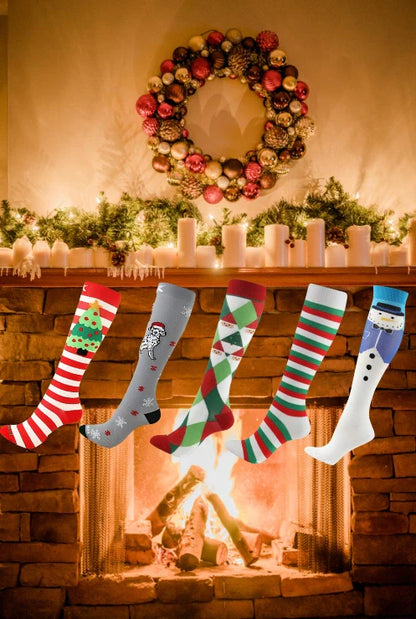 ErgiloJoyful – Julens gladaste stödstrumpor