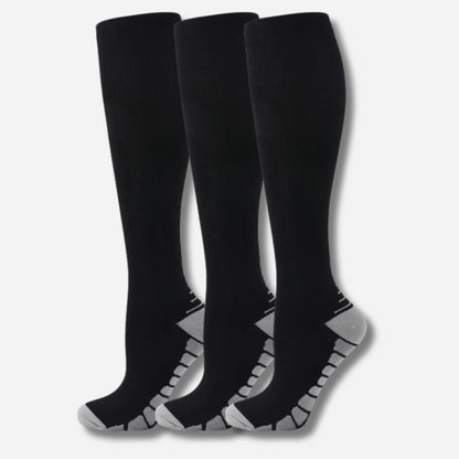 ErgiloPulse - knähöga kompressionsstrumpor i 3-pack